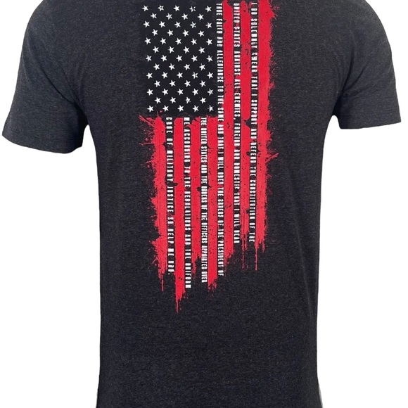 Howitzer Style Men's T-Shirt Support The Red Military Grunt